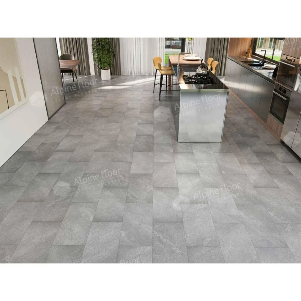 Кварцвиниловая клеевая плитка Alpine Floor LIGHT STONE Блайд ECO-15-16