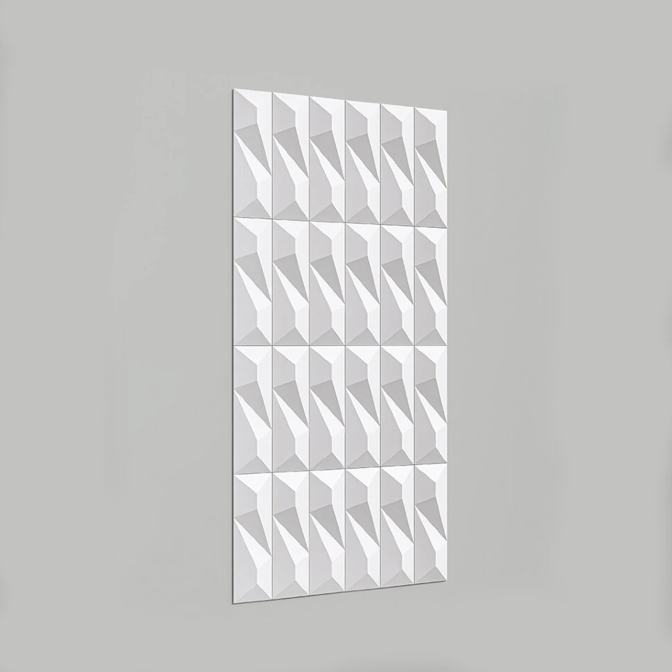 Декоративная панель Alpine Walls Geometrium ECOGR0206W (1200х600х25мм)