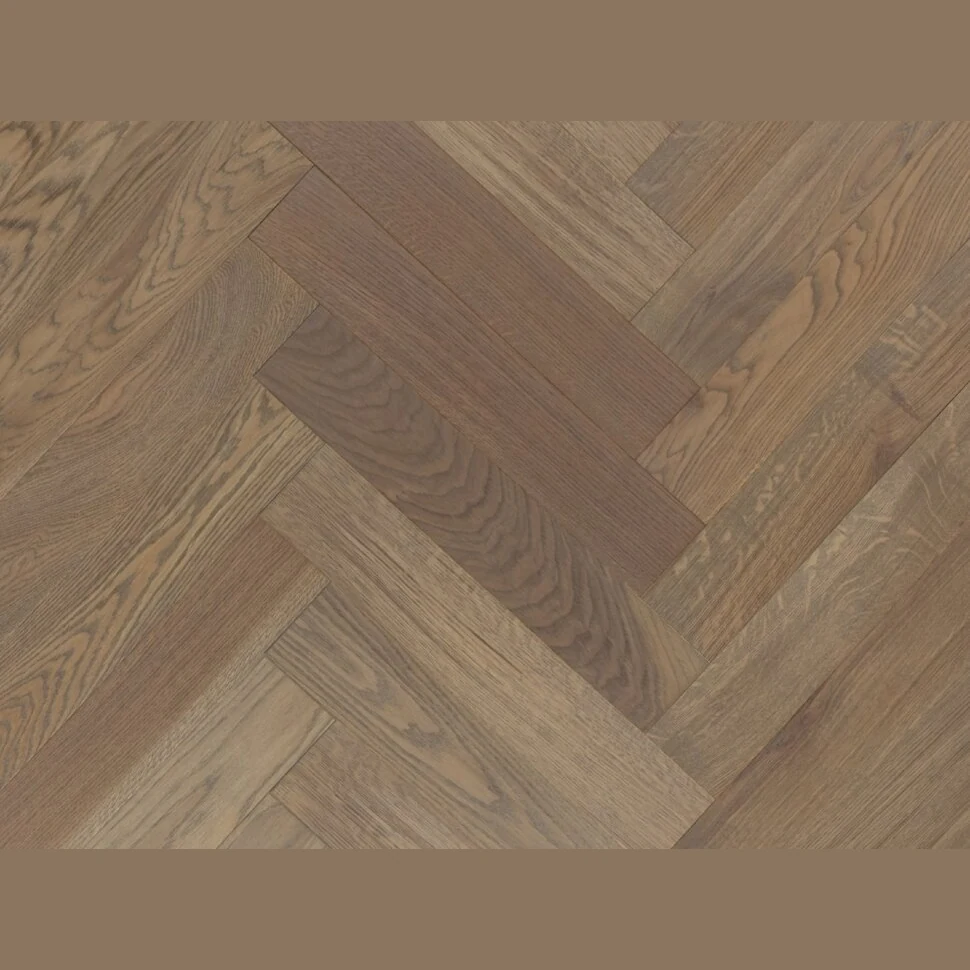 Инженерная доска Primavera Английская ёлка Oak Palta Натур (600x110x15 мм)