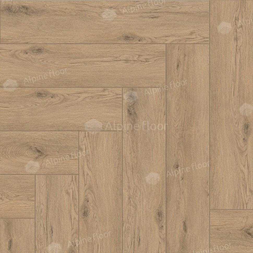 Каменный SPC ламинат ALPINE FLOOR PARQET LIGHT Дуб Алиот ЕСО 13-23