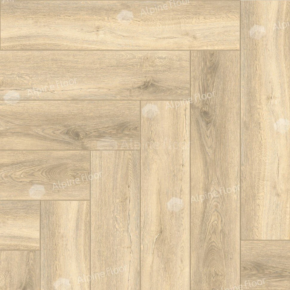 Каменный SPC ламинат ALPINE FLOOR PARQET LIGHT Дуб Ригель ЕСО 13-24