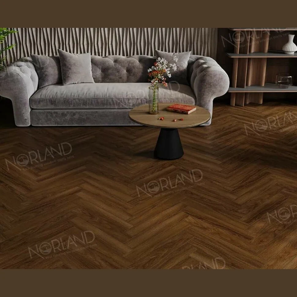 Ламинат NORLAND Herringbone Elegant Strong Дуб Треско LF304-22 (600х100х12 мм)