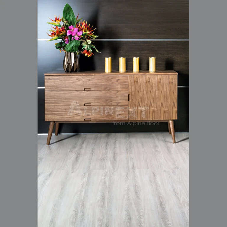 Кварцвиниловая клеевая плитка Alpine Floor ULTRA ECO ДУБ СНЕЖНЫЙ ECO 5-14