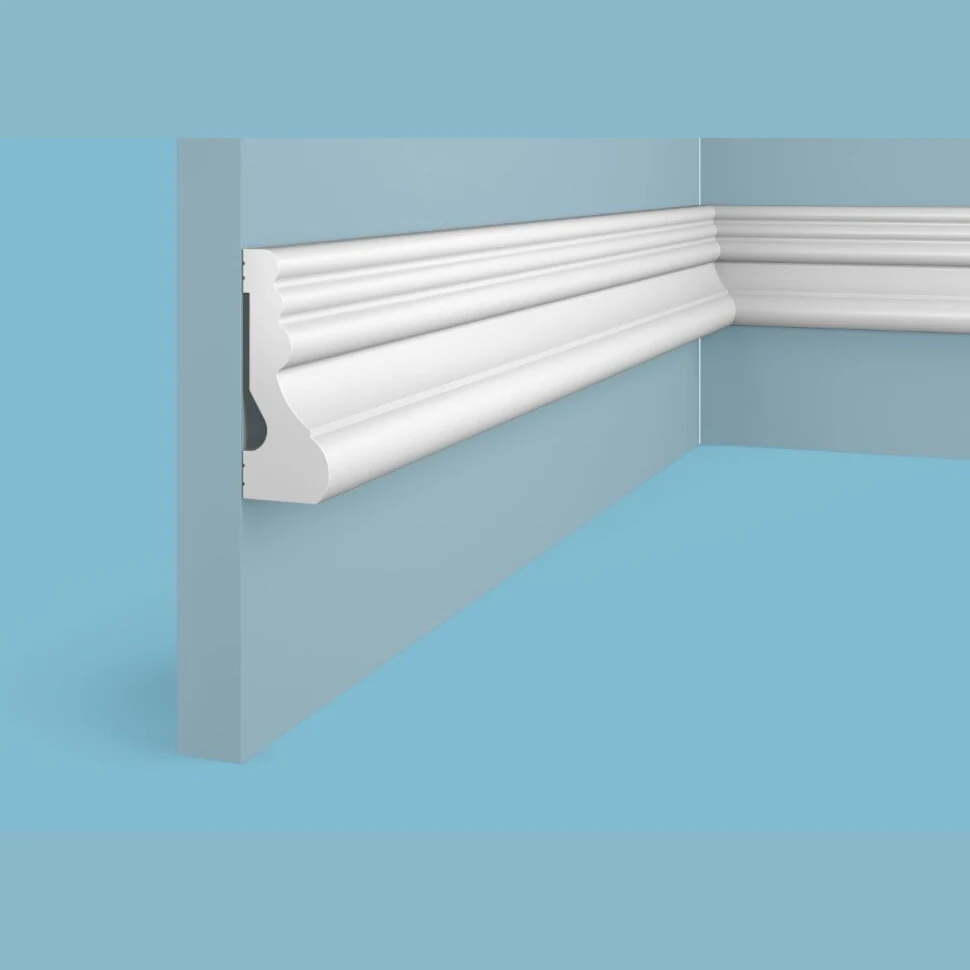 Декоративный молдинг для стен Cosca Decor MX043, 68х26x2000, экополимер