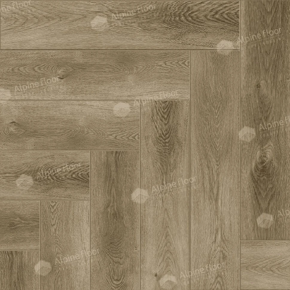 Кварцвиниловая клеевая плитка Alpine Floor Parquet LVT Дуб Целата ECO 16-35
