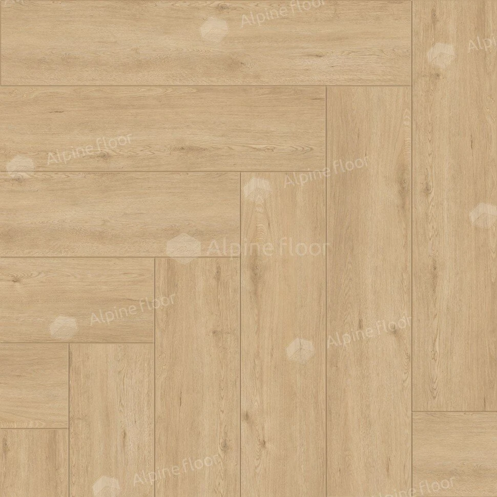 Каменный SPC ламинат ALPINE FLOOR PARQET LIGHT Дуб Лесат ЕСО 13-26