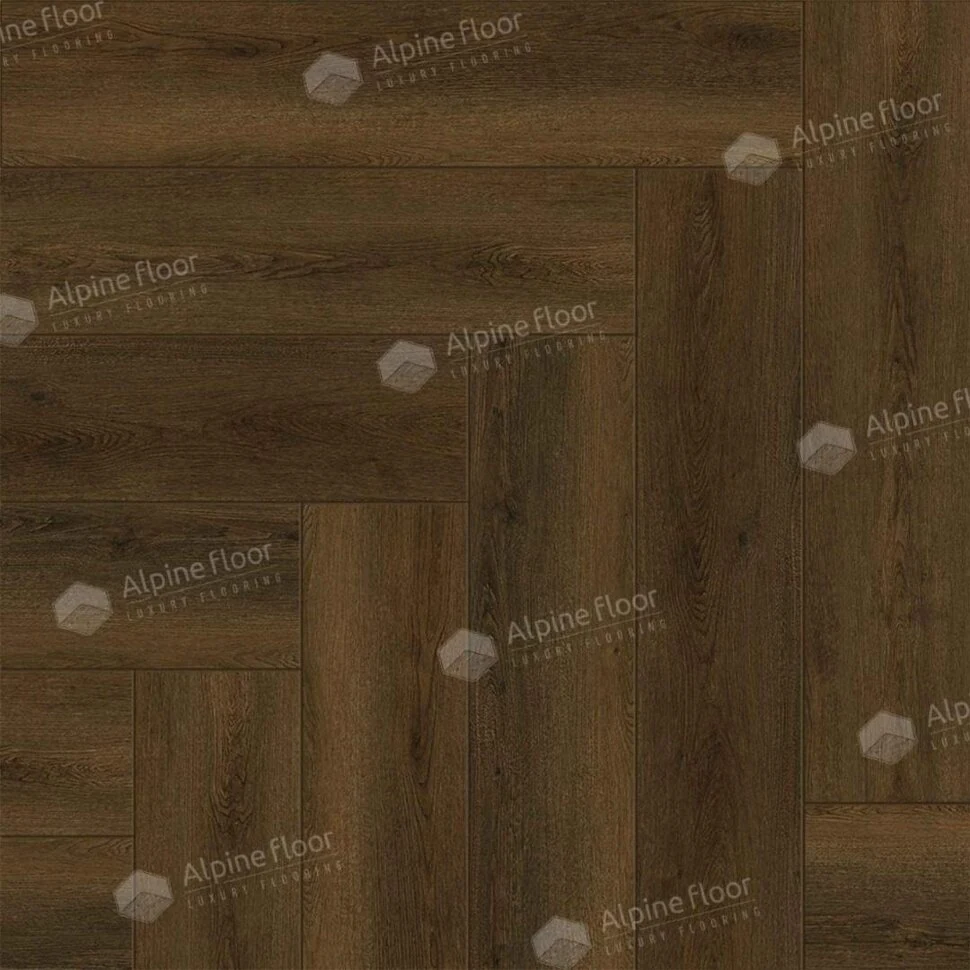 Кварцвиниловая клеевая плитка Alpine Floor Parquet LVT Дуб Далим ECO 16-33