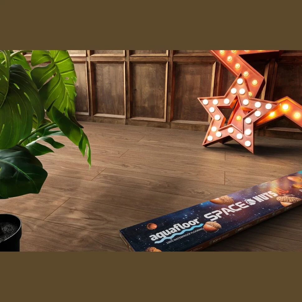 Виниловый SPC ламинат AQUAFLOOR (Click) Space Nuts XL AF4076NXL (1520x220x4 мм)