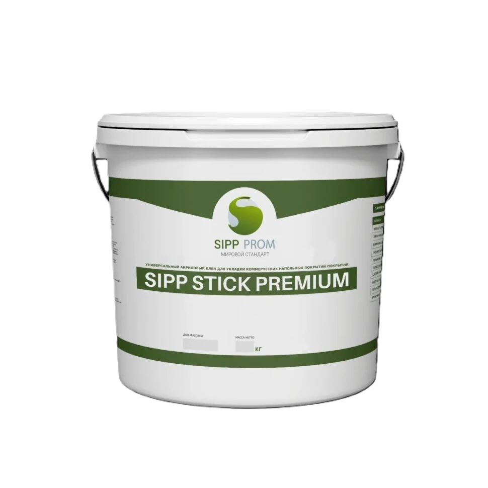 Клей для гибких напольных покрытий SIPP STICK PREMIUM 6 кг.