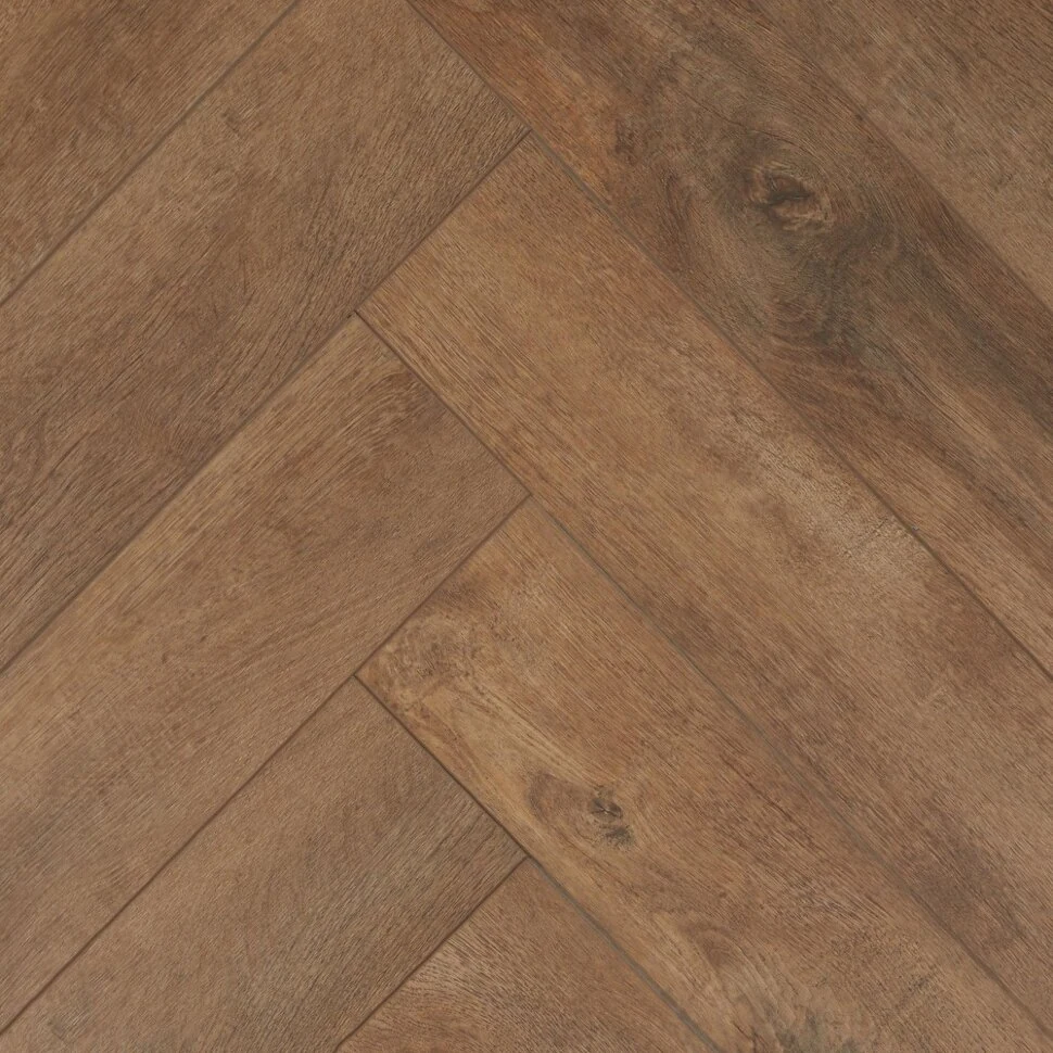 Кварцвиниловый ламинат Primavera Herringbone 2846 Пегаса, 615х123х5 мм (2.27)