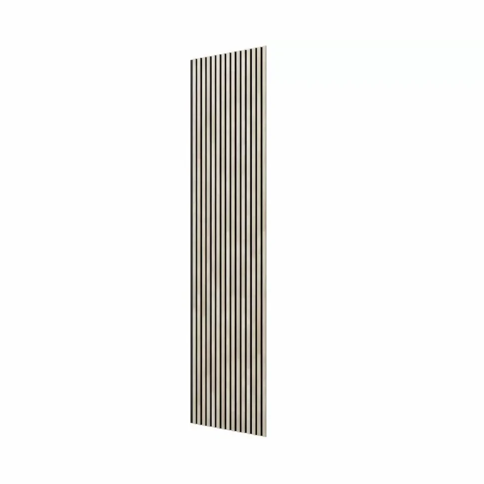 Акустические стеновые панели Cosca Decor, войлок черный, ЯСЕНЬ КРИСТАЛЛ (2750х600 мм)