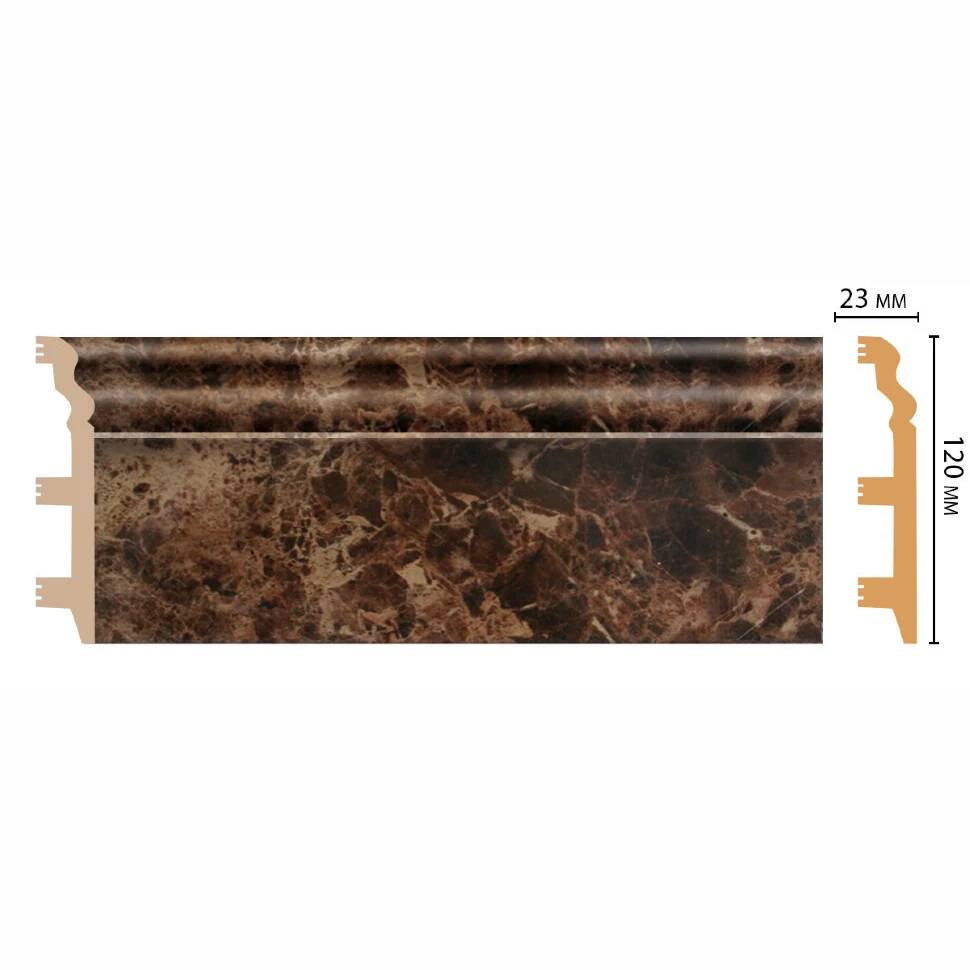 Плинтус напольный DECOMASTER D233-713ДМ (120*23*2400мм)