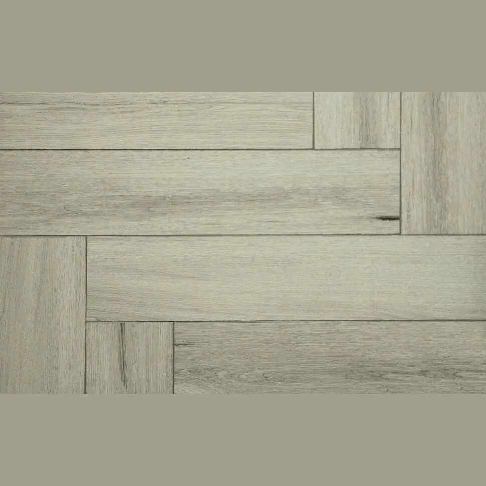 Каменный SPC ламинат FirmFit Herringbone Дуб серый CW-1361