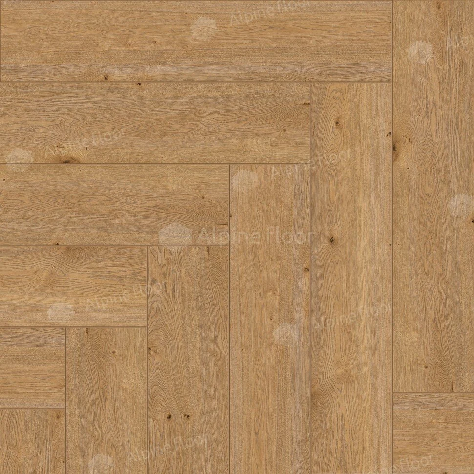 Каменный SPC ламинат ALPINE FLOOR PARQET LIGHT Дуб Хатиса ЕСО 13-27