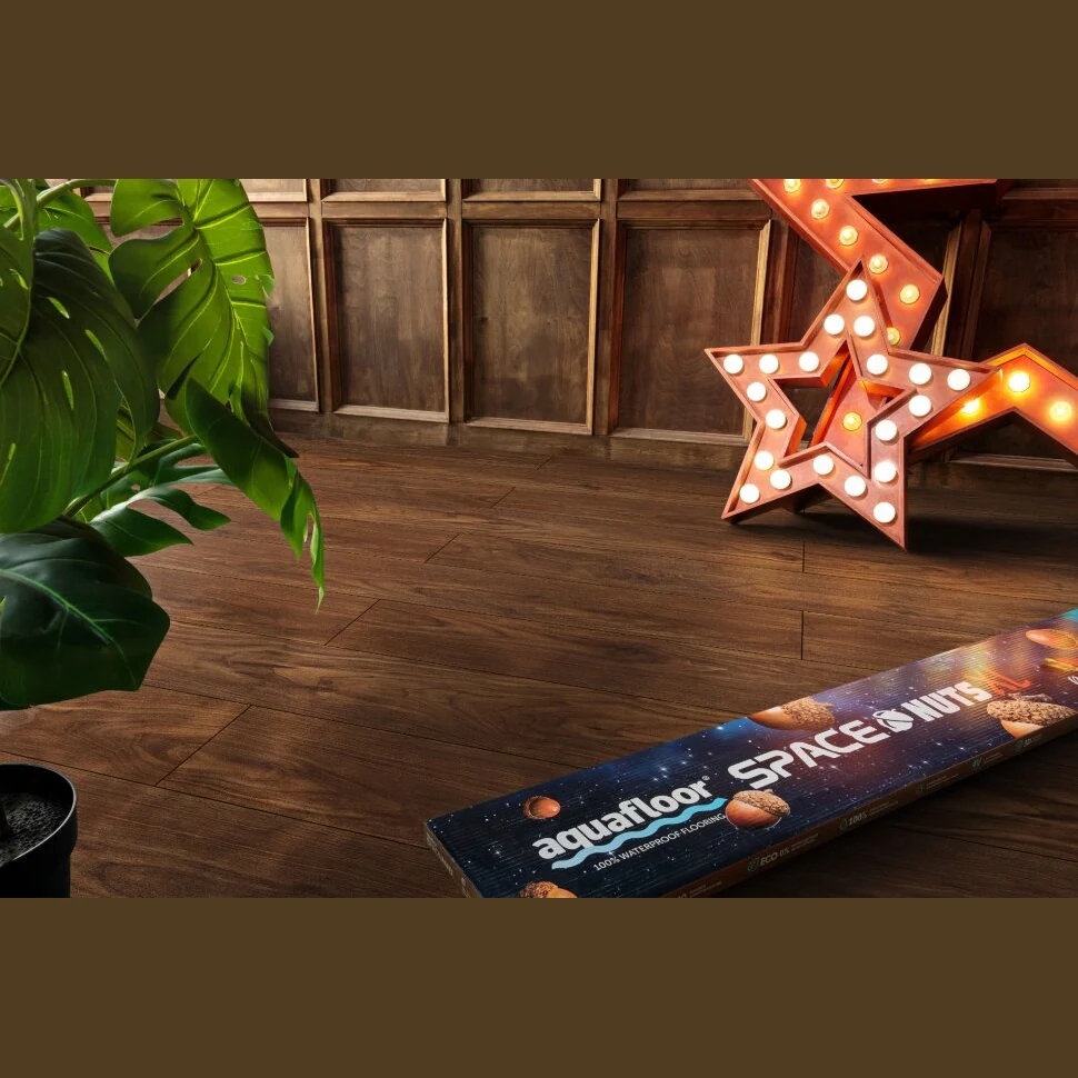 Виниловый SPC ламинат AQUAFLOOR (Click) Space Nuts XL AF4079NXL (1520x220x4 мм)