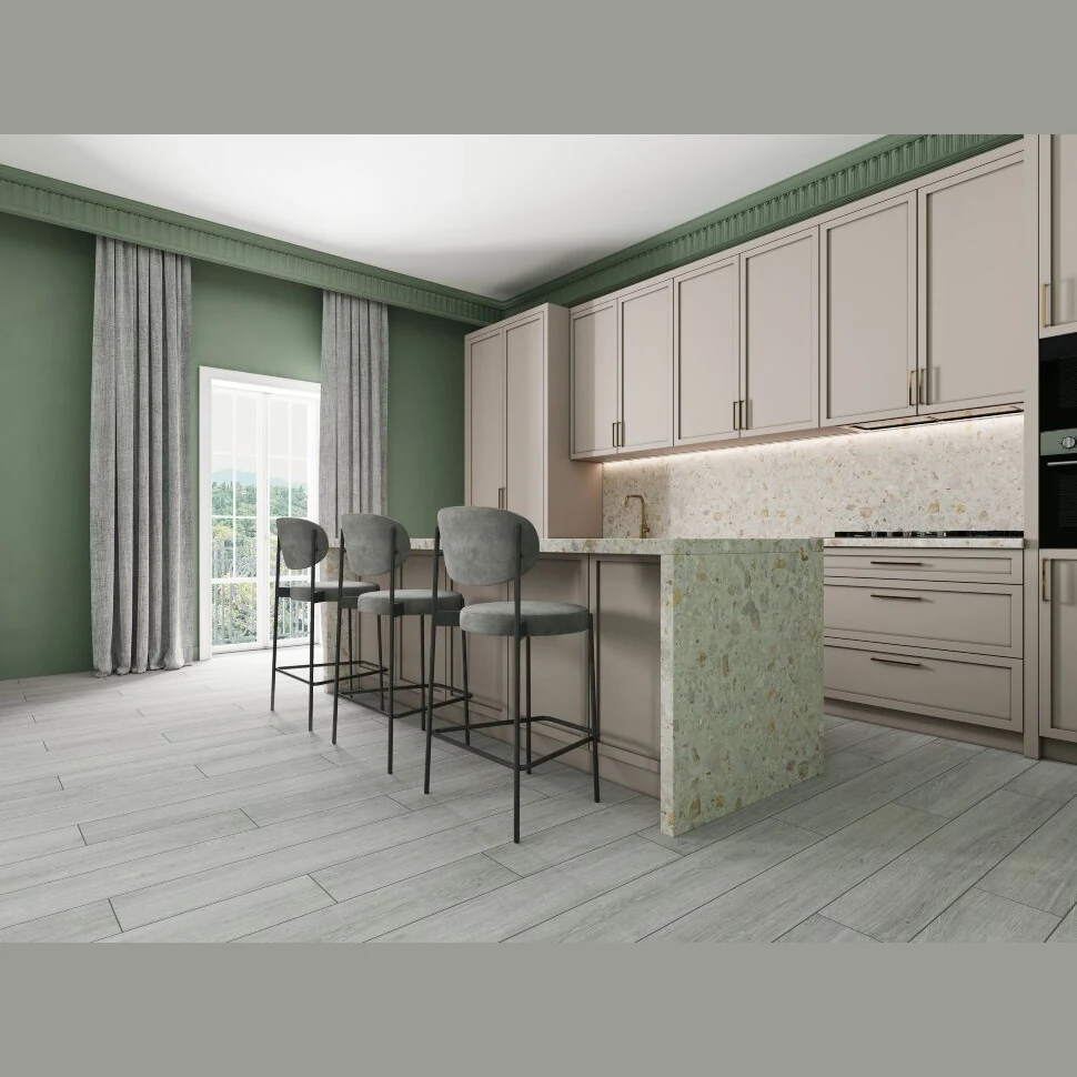 Ламинат EVERSENSE Classic EL1053 Дуб Виктория серый (1292х193х8мм)