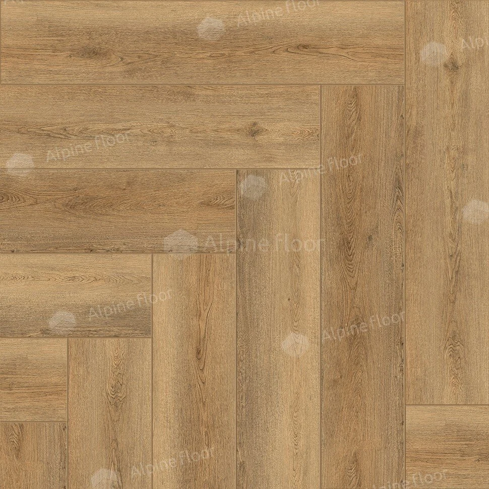 Каменный SPC ламинат ALPINE FLOOR PARQET LIGHT Дуб Буна ЕСО 13-30
