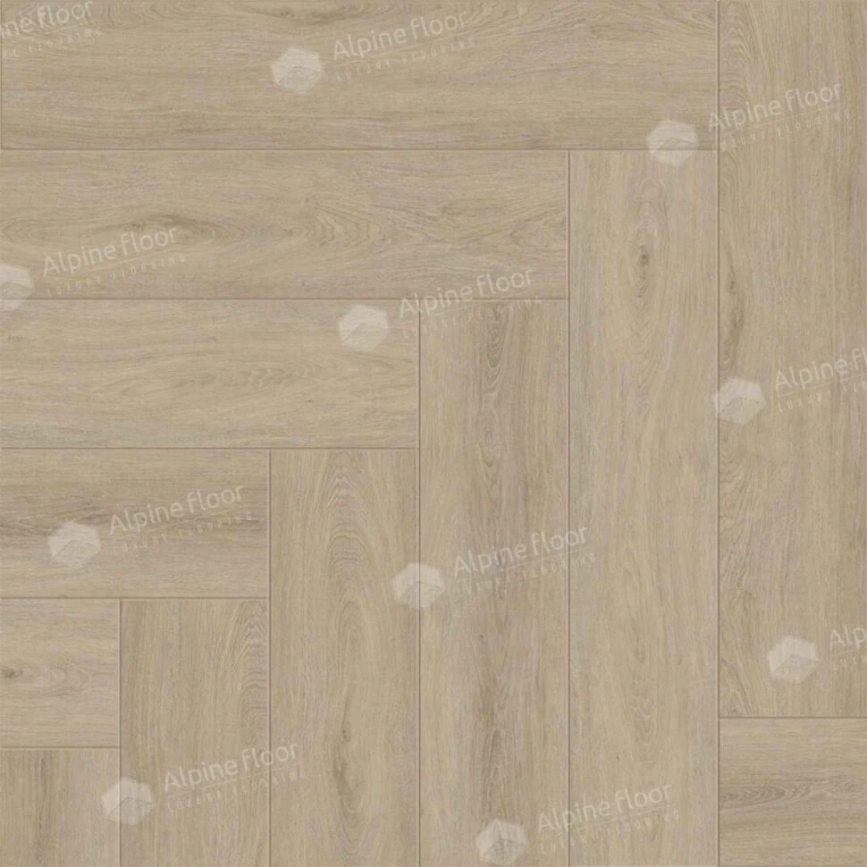 Кварцвиниловая клеевая плитка Alpine Floor Parquet LVT Дуб Денеб ECO 16-25