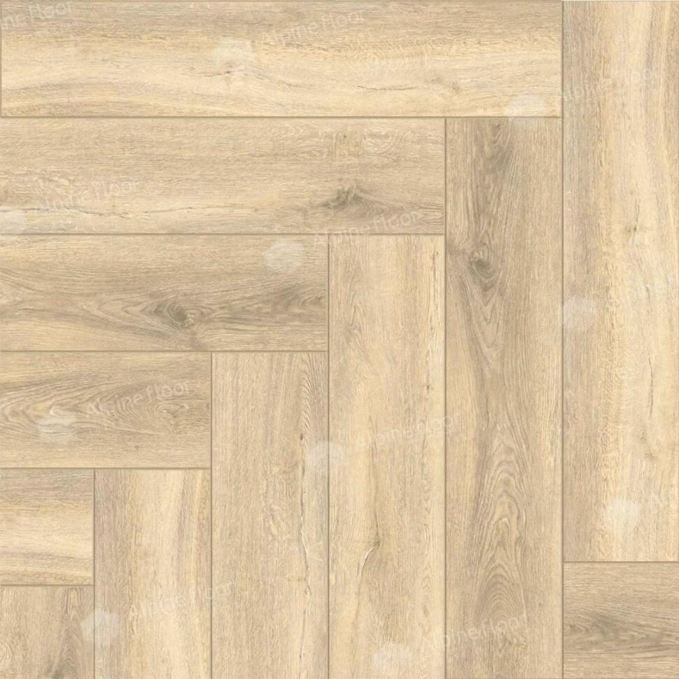 Кварцвиниловая клеевая плитка Alpine Floor Parquet LVT Дуб Ригель ECO 16-24