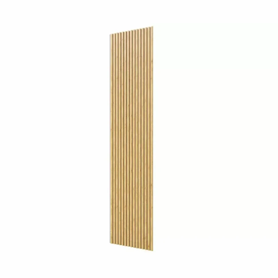 Акустические стеновые панели Cosca Decor, войлок серый, ДУБ МЕДНЫЙ (2750х600 мм)