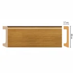 Плинтус напольный DECOMASTER D235-73/20ДМ (80*17*2400мм)