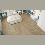 Кварцвиниловая клеевая плитка Alpine Floor CHEVRON ALPINE LVT Дуб Ваниль Селект ECO 20-2