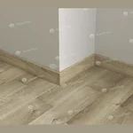 Напольный плинтус Parquet Light Дуб Натуральный Отбеленный SK 13-5 (2200х80х12.5мм)