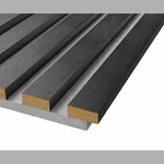 Акустические стеновые панели Cosca Decor, войлок серый, ДУБ ГРАФИТ (2750х600 мм)