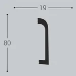 Завершающий элемент П 16 (50х19х80 мм)