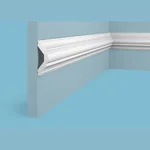Декоративный молдинг для стен Cosca Decor MX022, 62х22x2000, экополимер