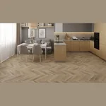Кварцвиниловая клеевая плитка Alpine Floor CHEVRON ALPINE LVT Дуб Синистра ECO 20-6