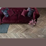 Виниловый ламинат VINILAM PARQUET CHEVRON Glue RI107516 Шеврон Лувр (690х115х2.5мм)