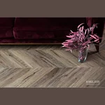 Виниловый ламинат VINILAM PARQUET CHEVRON Glue RI107516 Шеврон Лувр (690х115х2.5мм)