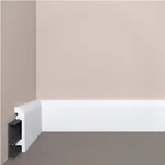 Плинтус напольный Bello Deco П16 80-19 с монтажной планкой (2000х19х80 мм)