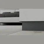 Скрытый плинтус Ликорн Чёрный С-04.2.3