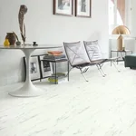 Плитка ПВХ Quick Step Ambient Click AMCL40136 Мрамор каррарский белый