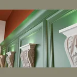 Декоративный молдинг для стен Cosca Decor MX016, 64х19x2000, экополимер