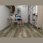 Каменный SPC ламинат Floorwood Quantum Дуб Джинкс 1998 с подложкой