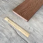 Террасная доска Latitudo Solid 150х21х3000 Каштан Полнотелая