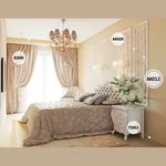 Декоративный молдинг для стен Cosca Decor MX012, 19х12x2000, экополимер