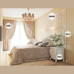 Декоративный молдинг для стен Cosca Decor MX009, 38х18x2000, экополимер