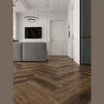 Каменный SPC ламинат CronaFloor Herringbone Дуб Ле-Ман (640х128х4,5 мм)