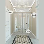 Декоративный молдинг для стен Cosca Decor MX008, 60х8x2000, экополимер