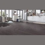 Ламинат Kronotex Herringbone D 6010 Дуб Эльба черный