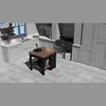 Каменный SPC ламинат PLANKER Stone Дарк Стоун (610х305х4 мм)
