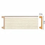 Плинтус напольный DECOMASTER D235-1070/20ДМ (80*17*2400мм)