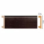 Плинтус напольный DECOMASTER D235-433ДМ (80*17*2400мм)