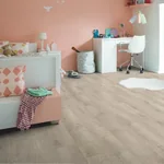 Плитка ПВХ Quick Step Balance Clik Жемчужный серо-коричневый дуб BACL40133