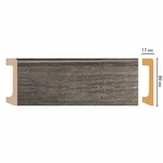 Плинтус напольный DECOMASTER D235-86 ДМ (80*17*2400мм)
