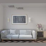 Декоративный молдинг для стен Cosca Decor MX002, 40х17x2000, экополимер